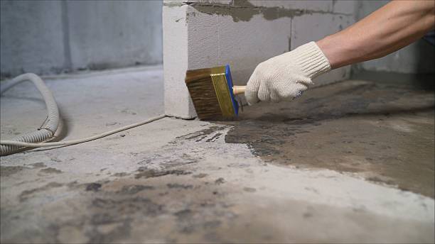 SJ Waterproofing Pros Crawl Space Encapsulation coverage map for Five Points, OH and surrounding area